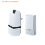 Eco-Friendly Self-Powered Wireless Doorbell 9711T