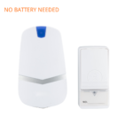 Eco-Friendly Self-Powered Wireless Doorbell 9711T