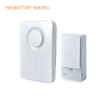 Eco-Friendly Self-Powered Wireless Doorbell 9621T