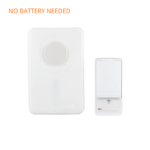 Eco-Friendly Self-Powered Wireless Doorbell 9621T