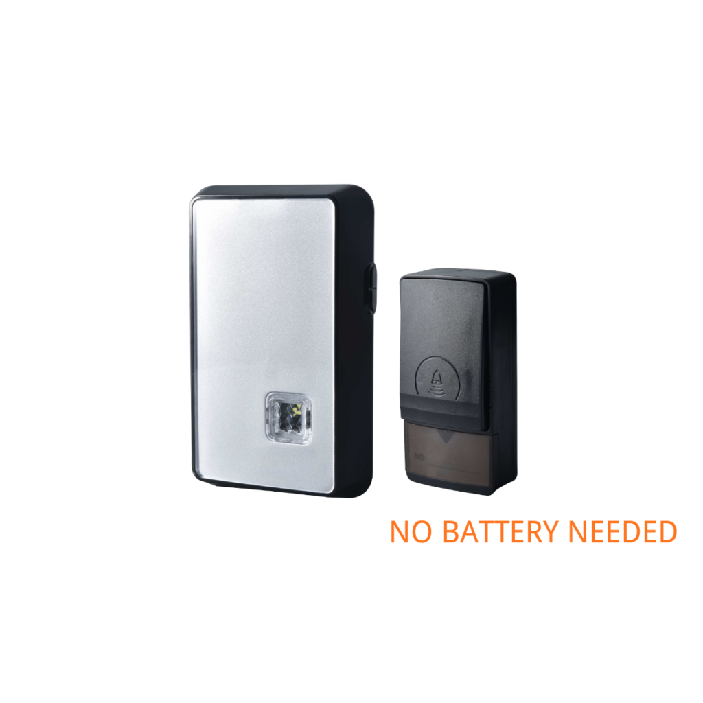 Eco-Friendly Self-Powered Wireless Doorbell 9641T