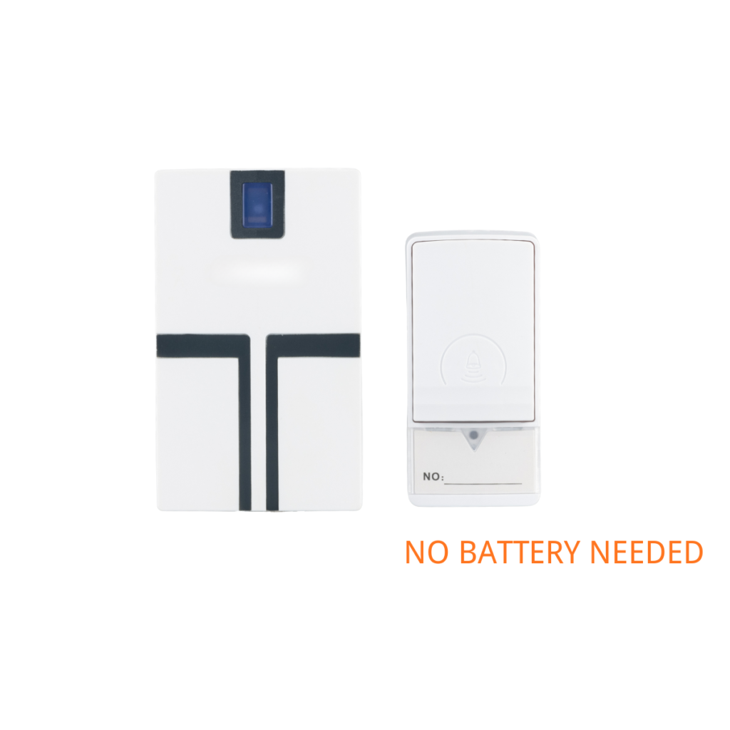 Eco-Friendly Self-Powered Wireless Doorbell 9712T